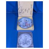 1987 Imperial Jingdezhen 'Xichun' Porcelain Plate