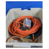 Extension Cords & Splitter Adapter Lot
