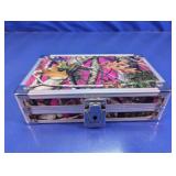 Pink Camo Aluminum Hard Shell Locking Case