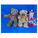Plush Toys Teddy Bears Lot