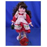 Mary Engelbreit Collectible Doll w/ Stand