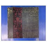 (1) ï¿½Amazing Graceï¿½ Wooden Wall Art Plaque