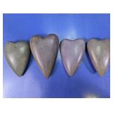 (4) Heart-Shaped Stone Massage / Gua Sha Stones