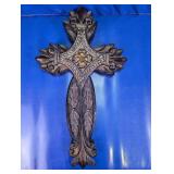 (1) Decorative Wooden Wall Cross