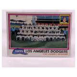 1981 TOPPS DODGERS TEAM CARD