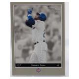 FLEER ROOKIE & GREATS SAMMY SOSA CARD