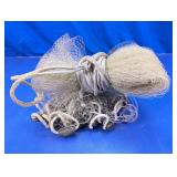 (1) Cast Net Fishing Net with Weights