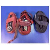 (3) Ratchet Tie Down Straps / Cargo Straps