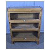 Macey Oak Sectional Bookcase