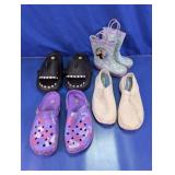 (4)Pairs Kids' & Women's Variety Footwear Lot