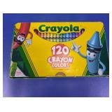 Crayola 120 Crayon Box w/ Sharpener