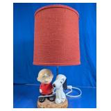 Peanuts Charlie Brown and Snoopy Lamp