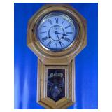 Vintage Style Octagon Regulator Wall Clock