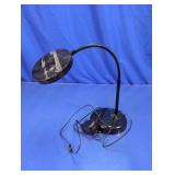 Black Flexible Gooseneck LED Desk Lamp