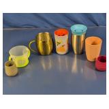 (7) Assorted Cups & Drinkware Set