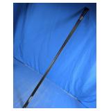 (3) Black Adjustable Curtain Rods