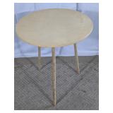 Round Wood Side Table