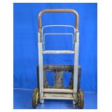 Aluminum Hand Truck Dolly w/ Yellow Wheels