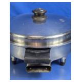 Electric Skillet w/ Lid & Heat Control