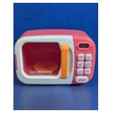 Just Like Home Pink Toy Microwave