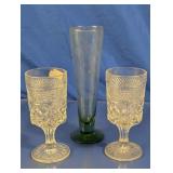 (3) Glassware Set - Goblets & More