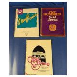 (3) Praise & Hymn Books - Top 100 Maranatha & More