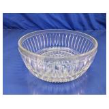 (1) Clear Glass Serving Bowl