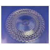 (1) Decorative Glass Serving Plate