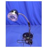 Black LED Flexible Gooseneck Desk Lamp