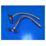 (2) Assorted Flexible Metal Hose Assemblies
