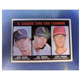 1 ï¿½ A. League 1966 ERA Leaders