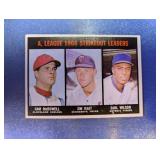 1 ï¿½ A. League 1966 Strikeout Leaders