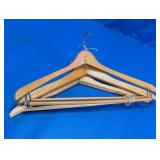Vintage Style Wooden Clothes Hanger Bundle