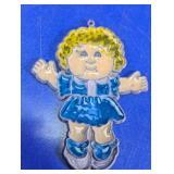 Girl Shaped Plastic Suncatcher Ornament