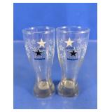 Dallas Cowboys Glass Shot Glasses