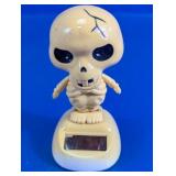 Skeleton Solar Bobblehead Figure