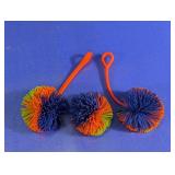 Rubber Bristle Cleaning Brush Set