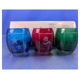 Holiday Tealight Candle Holder Trio