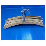 Vintage Wooden Clothes Hangers from the forties &