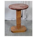 Round Pedestal Accent Table