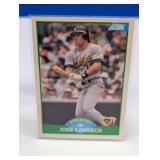 1989 SCORE JOSE CANSECO CARD