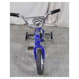 Blue Kids Bicycle w/ Training Wheels