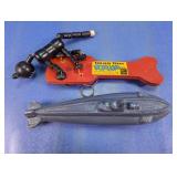 1940's Tailspin Tabby Pop-Up & WWII Toy Sub