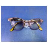 Vtg 50's Gold Filled Cat Eye Glasses