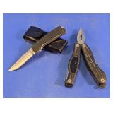 Folding Knife & Multi-Tool w/ Sheath