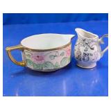 Creamer & Bowl Set