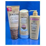 Jergens Natural Glow Self-Tanning Lotion Lot
