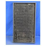 Slotted Black Ring Display Tray