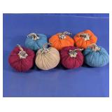 Decorative Fabric Pumpkin Set
