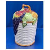 Jay Import Fruit Ceramic Cookie Jar
